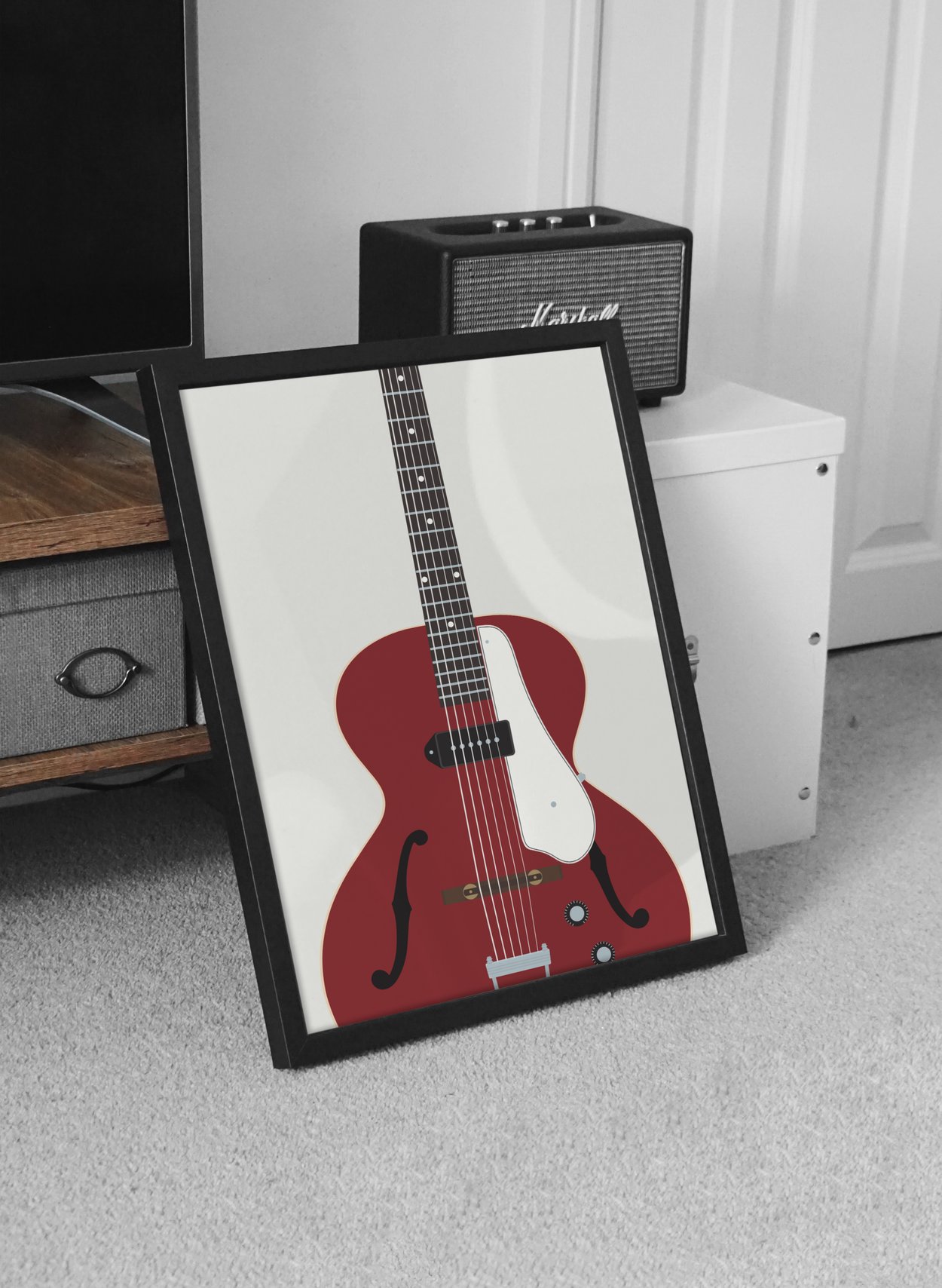 Image of Century Guitar Print