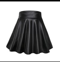 PU Leather Skirt