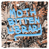 Image 1 of Drawtober Prints - Moth-Bitten Library