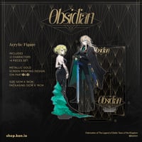 Image 2 of Obsidian: Zelink Acrylic Standee / totk