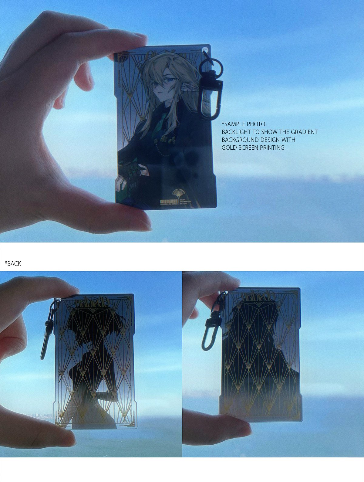 Obsidian: Zelink Acrylic Charms / totk | kan & ico