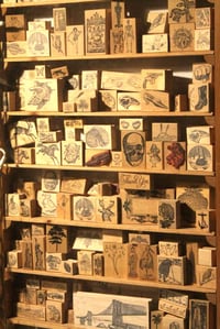 Image 2 of Skeleton Bones Rubber Stamp Sets P52