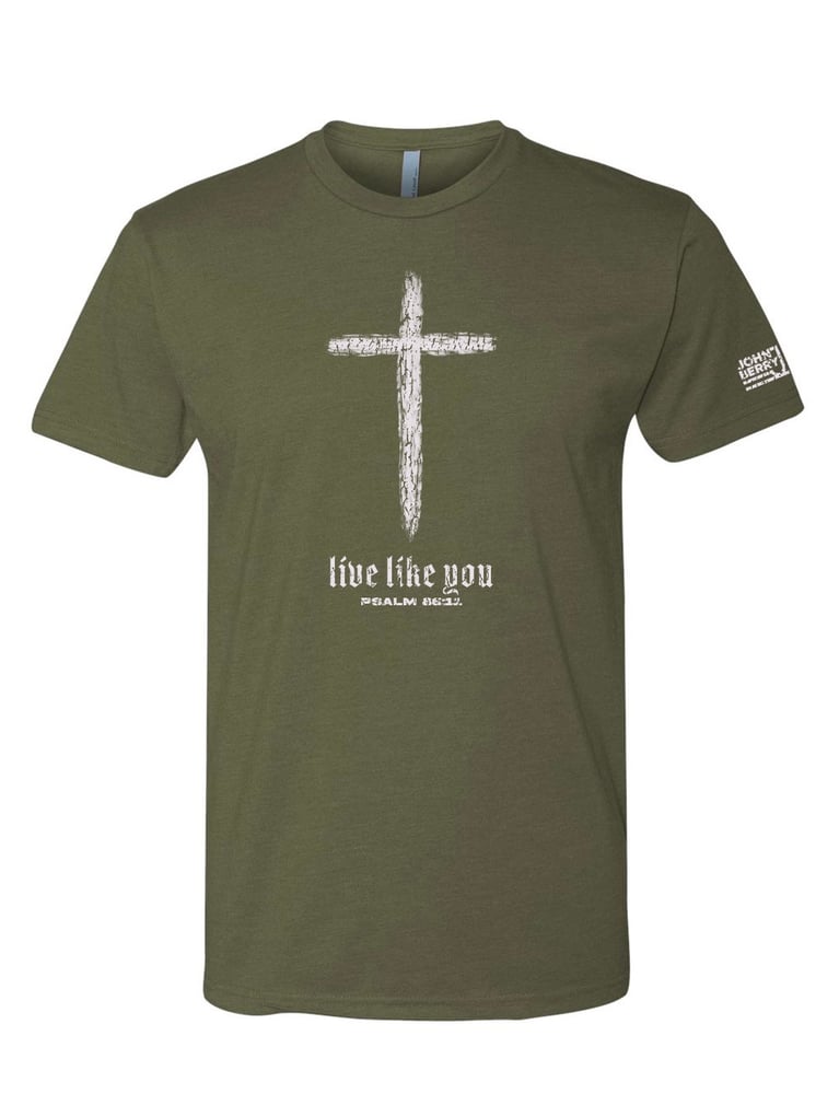 Image of Cross T-shirt Olive