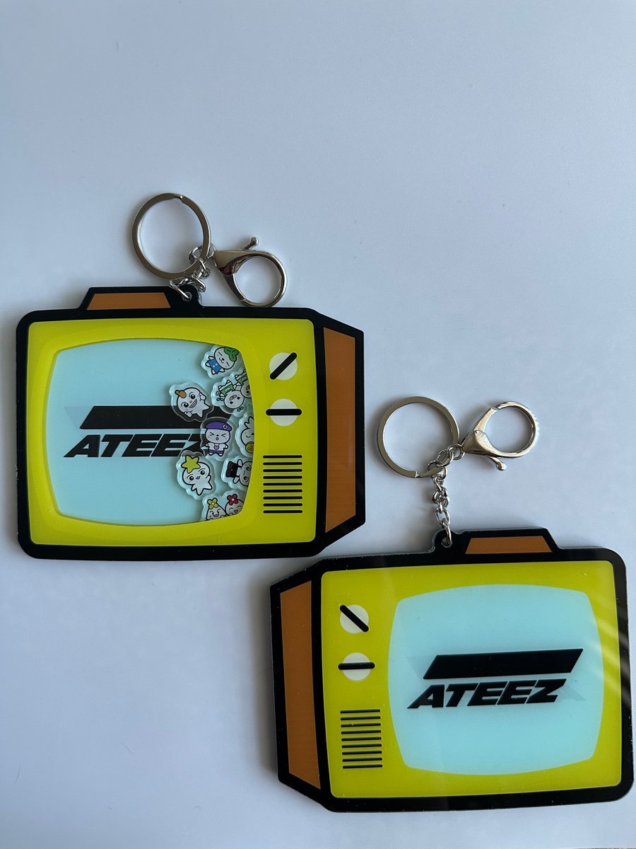 ATEEZ Teezmon Keychain Shaker | Ham and Heoney Shoppe