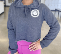 INFERNO HOODIE DARK HEATHER GREY