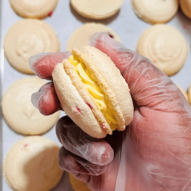 Image of 1 Dozen Birthday Cake Macarons!