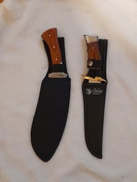 Image 3 of Gift SET 2 knives - 1 Kukri Knife and 1 Hunting Large Bowie Knife