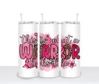 Image 3 of Breast Cancer Tumblers (more styles)