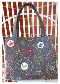 Image 1 of Stitching in Circles Bag