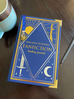 Image of Custom Handmade Fanfiction Reading Journal