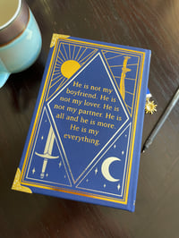 Image 4 of Custom Handmade Fanfiction Reading Journal
