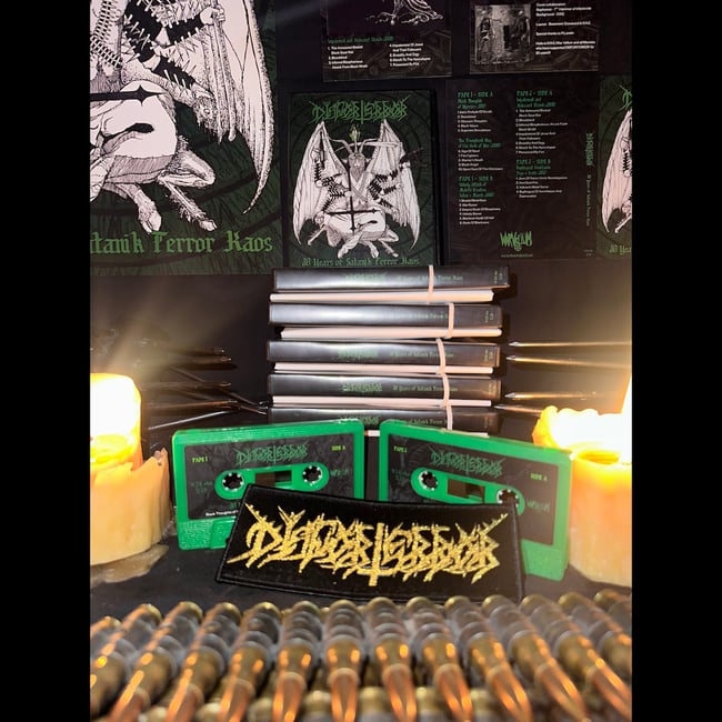 DISFORTERROR - 30 Years of Satanik Kaos double cassette 