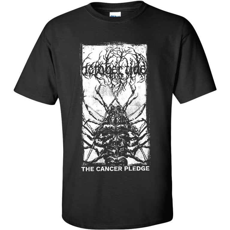 Image of The Cancer Pledge black T-shirt (Male)