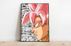 BLACK GOKU Premium Art Print