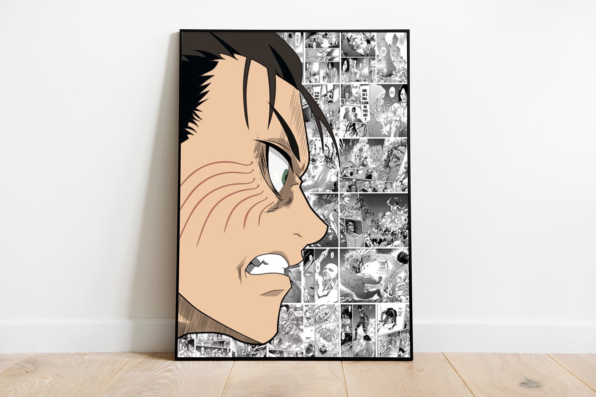 EREN YAEGER Premium Art Print | Manga Market