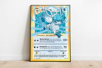 Glaceon Premium FanArt Print