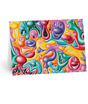 Kenny Scharf - Set of 8 Greeting Cards