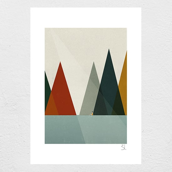 Image of Nadadora III Print