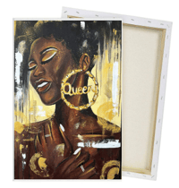 Image 1 of Queen Canvas Print