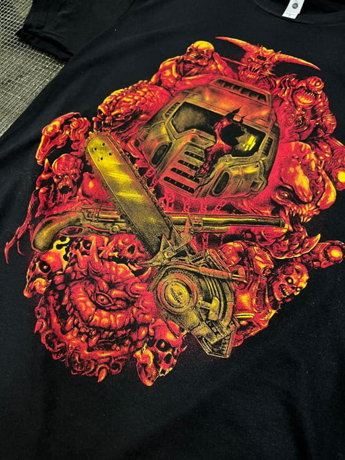 Image of s/S Dark Presents: Doom Slayer (T-Shirt) by  XUL1349
