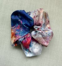 Image 1 of Singing Blues scrunchie 2