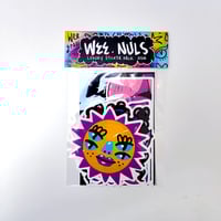 Image 1 of NEW | WEE NULS LUXURY STICKER PACK 004: 5 X JUMBO VINYL STICKERS