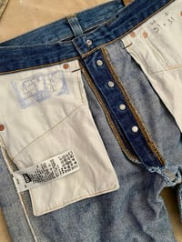 Image 5 of LEVI'S VINTAGE CLOTHING (LVC) DISTRESSED 1947 501XX BIG-E JEANS