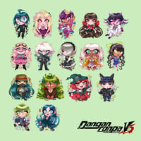 Image 3 of Danganronpa Holographic Keychains- V3 Killing Harmony