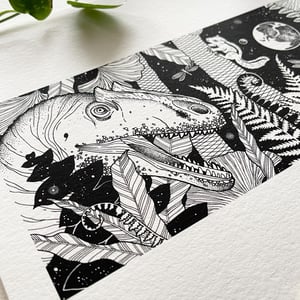 Image of Jurassic Journey, large fine art print