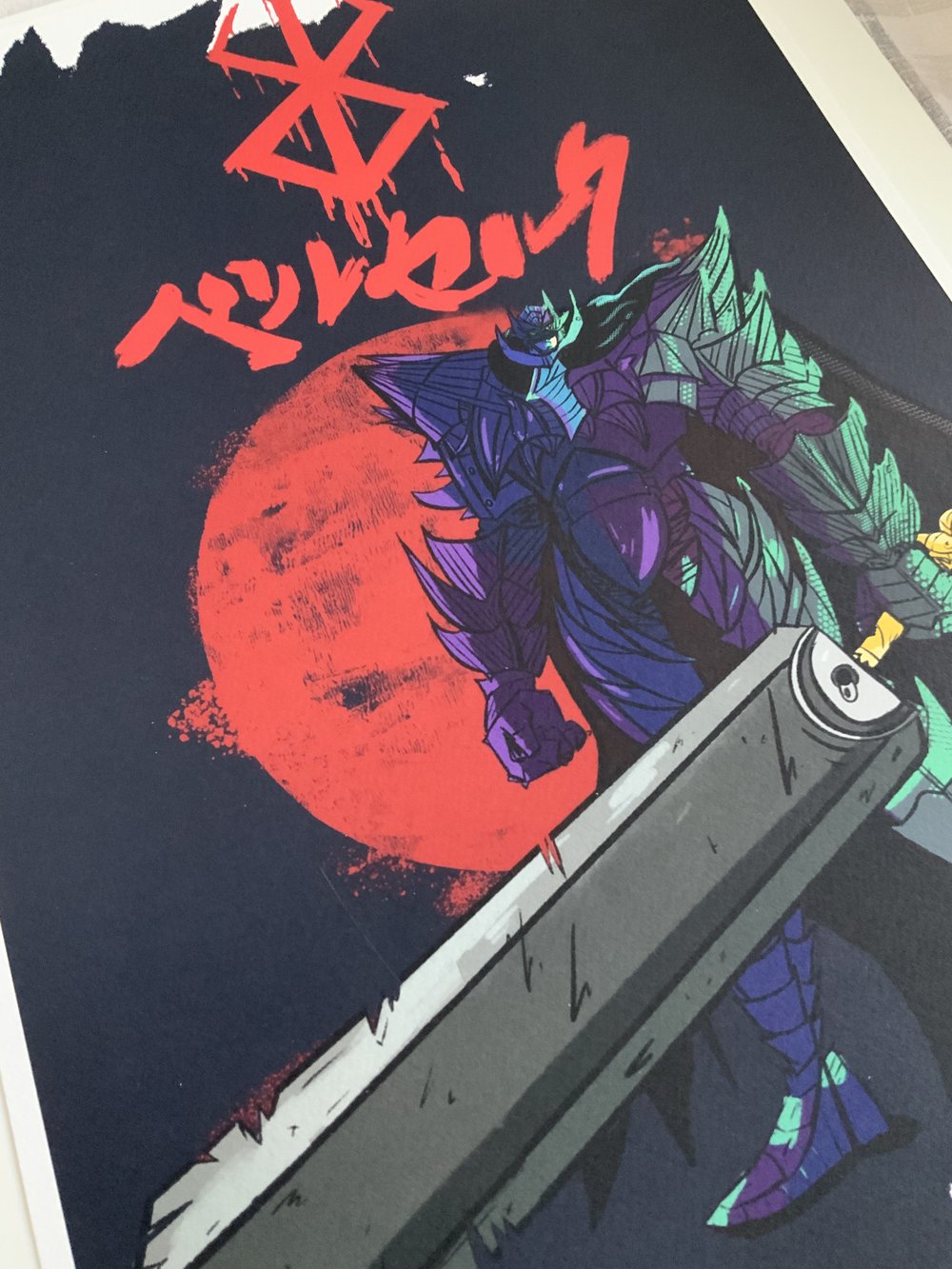 GUTS Berserk Print ONLY TWO LEFT!!!!