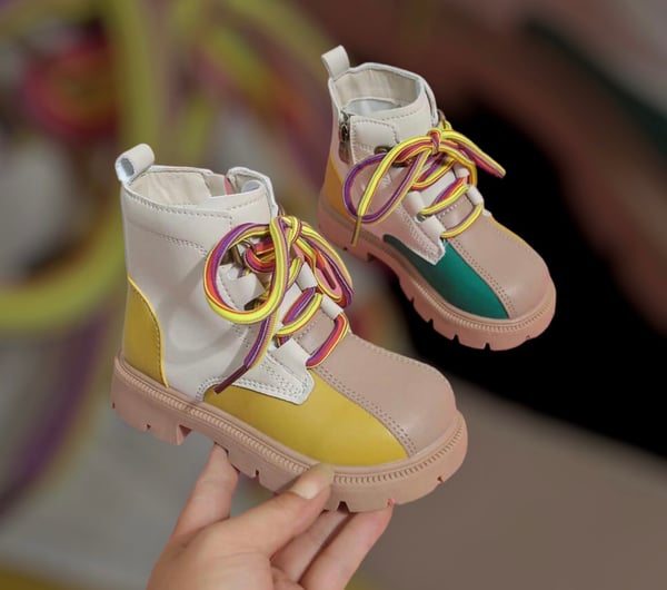 Image of Beige color boots