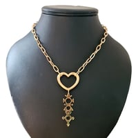 Image 1 of LOVE MORE KRIPKRIP NECKLACE BY BERBERISM 