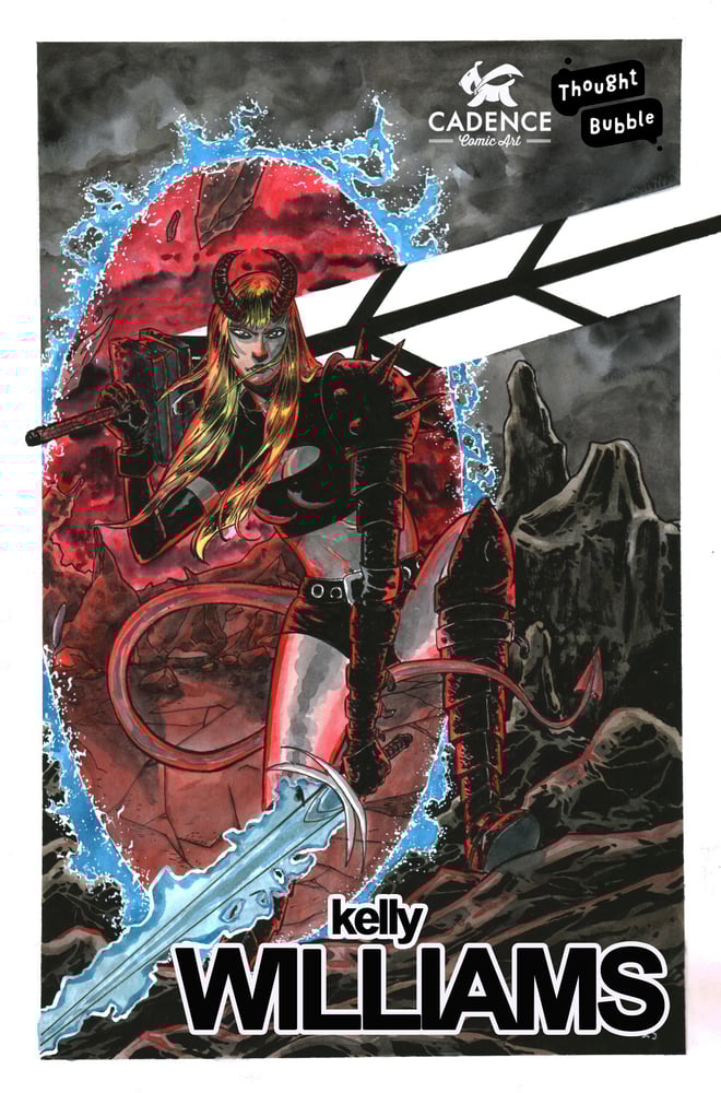 Image of Kelly Williams: Thought Bubble Commissions (Mail Order Available) 