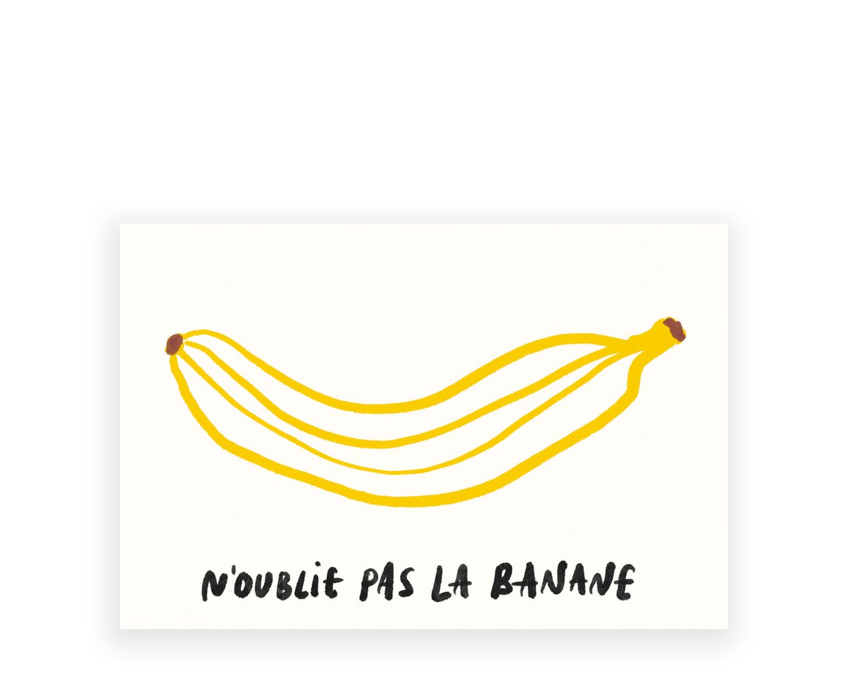 Image of N'oublie pas la banane