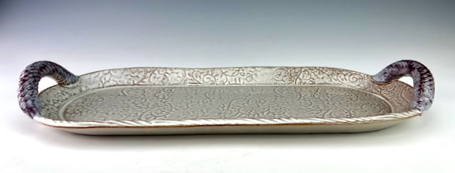 Image of Textured serving tray (WBSM)