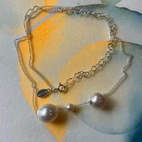 Image 3 of 3 pearls necklace