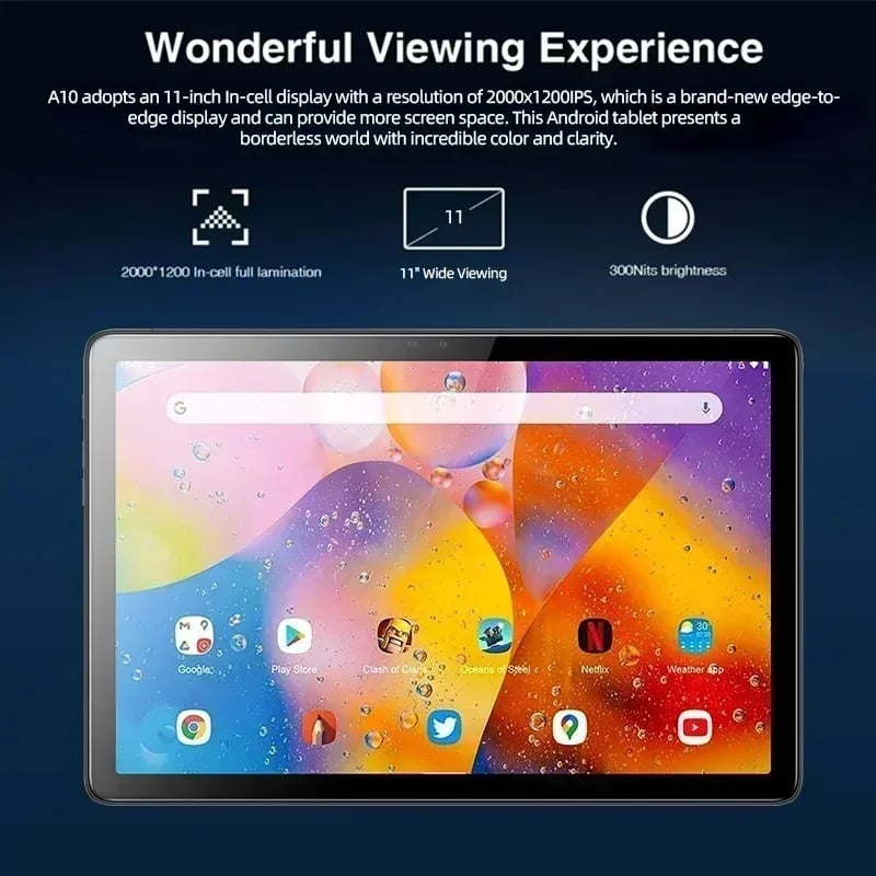 New Global Version Tablet Android 13.0 Pad 6 Pro 12GB+512GB Snapdragon 888
