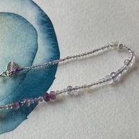 Image 3 of purple rainbow necklace