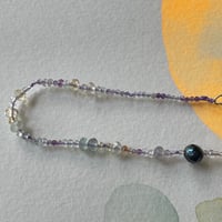 Image 5 of purple rainbow necklace