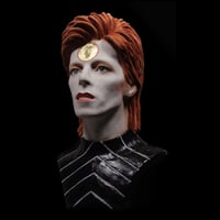 Image 1 of David Bowie 'Ziggy Stardust' - Full Head Bust Sculpture