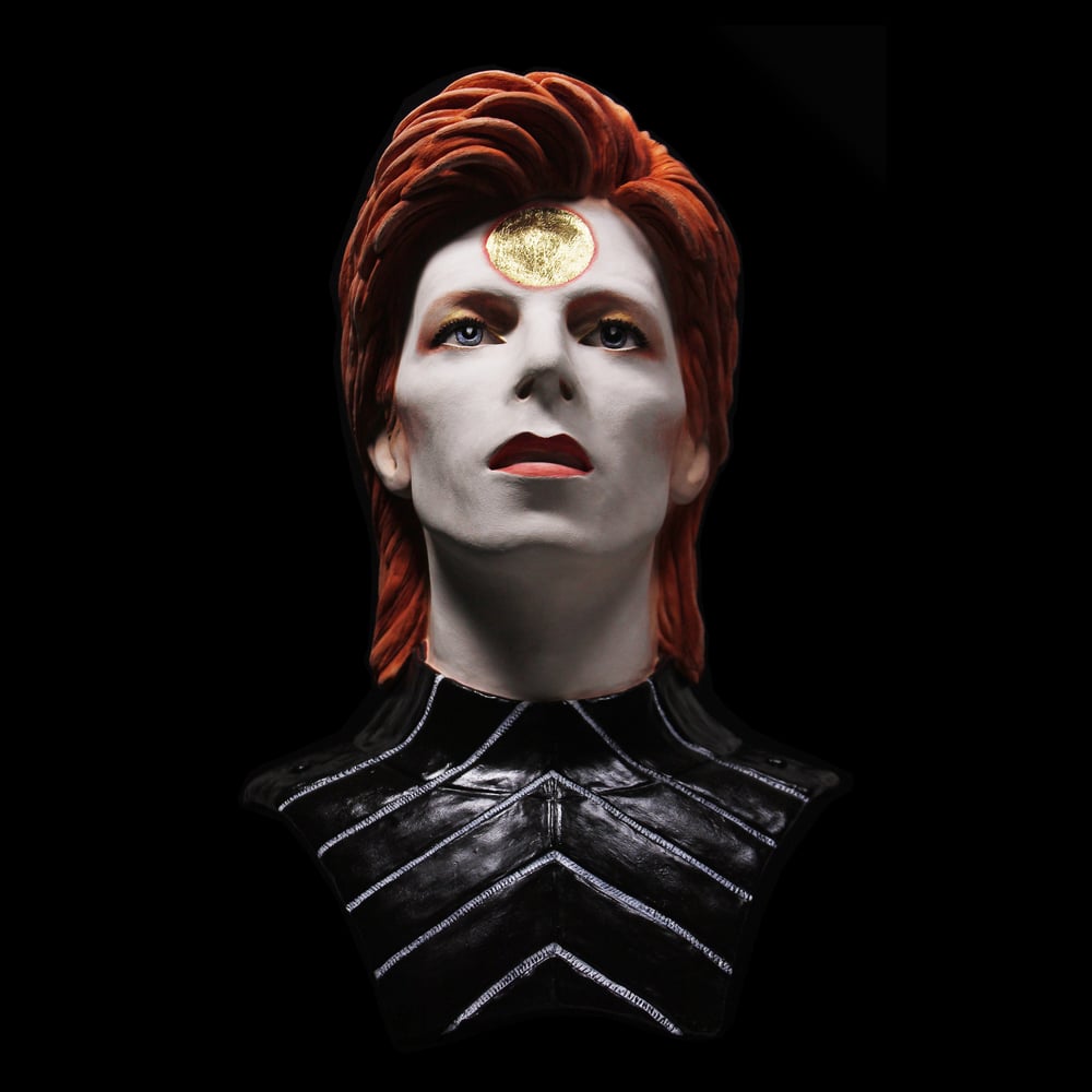 David Bowie 'Ziggy Stardust' - Full Head Bust Sculpture
