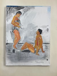 Dés Márton: 40. kép: Strandon