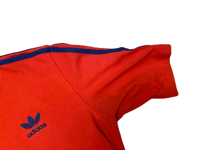 Image 4 of adidas Vintage 2006 Dominican Republic California T-Shirt Red & Blue Size M