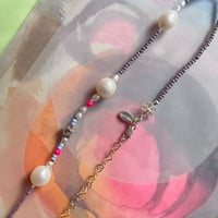 Image 3 of 3 pearls and star necklace