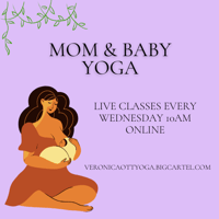 Mom and Baby Yoga - LIVE classes online