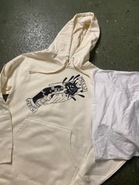 Image 2 of Snake  Hoodies - (bone/off-white - NOT white)