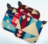 Western Wool Potholder - Blue/Tan/Red