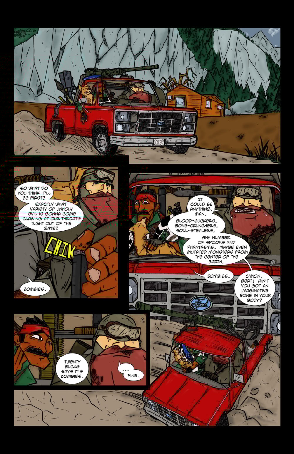 Bert and Woodrow's Last Adventure #1