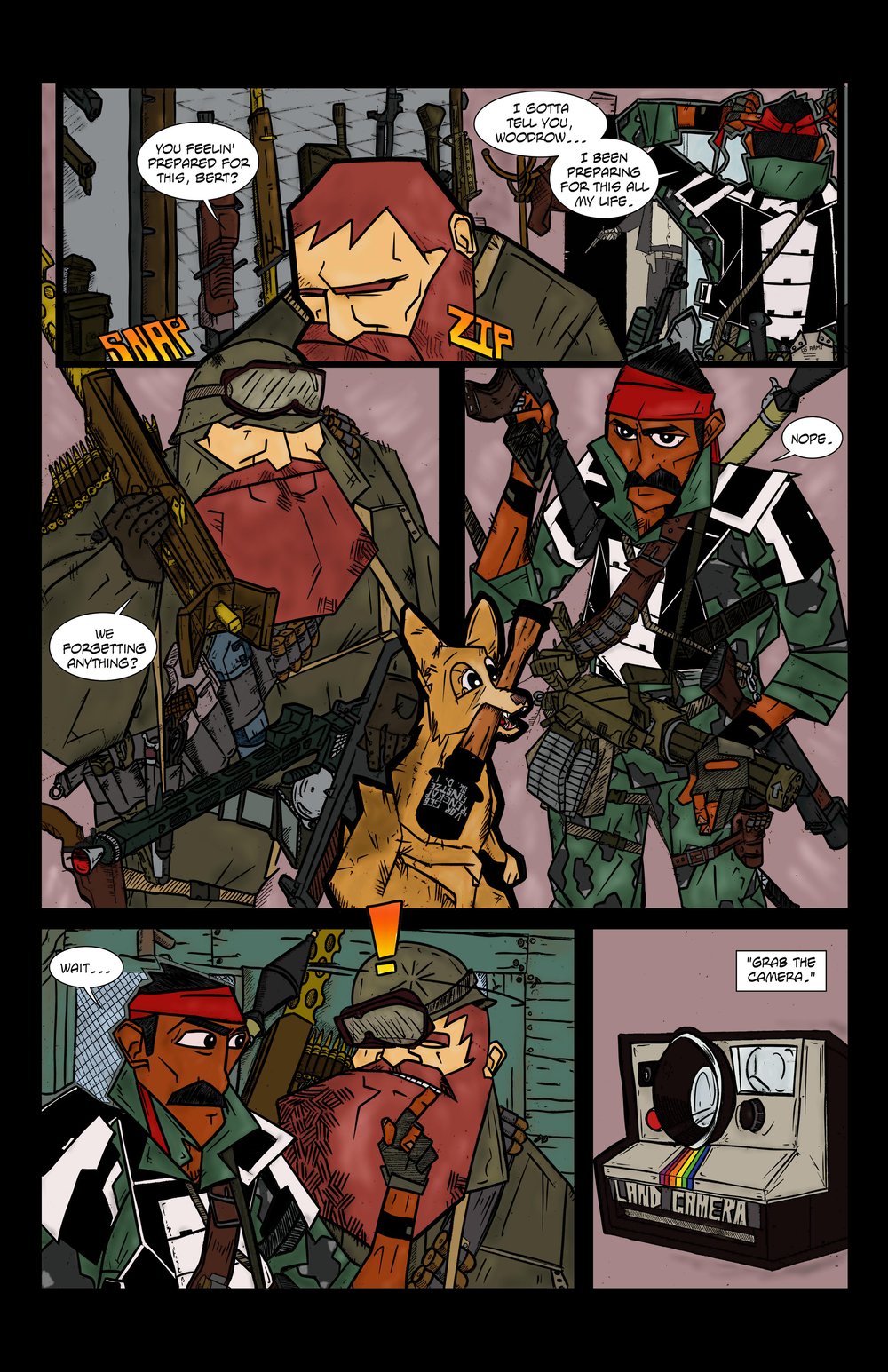 Bert and Woodrow's Last Adventure #1