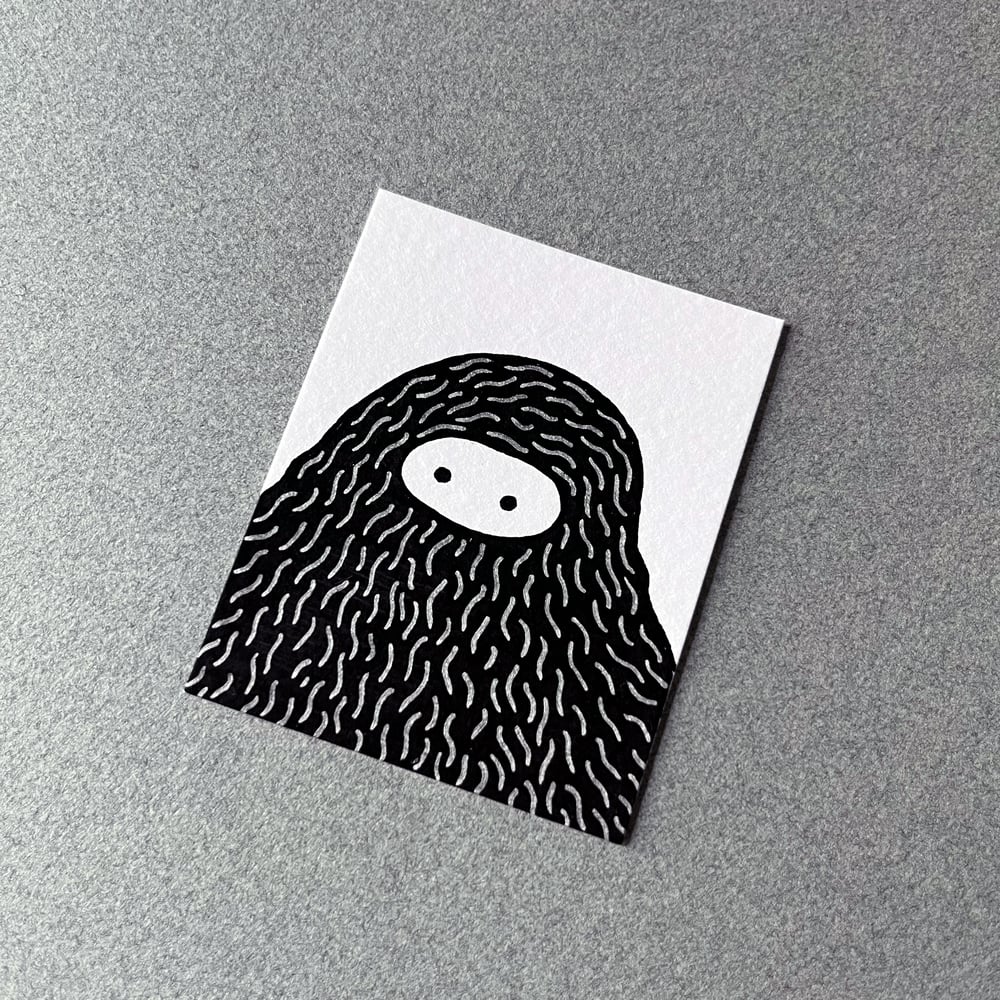Image of Mini illustration originale "Portrait n°1"